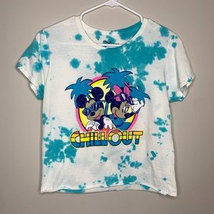 Disney Tie Dye Mickey & Minnie Chill Out T-Shirt
